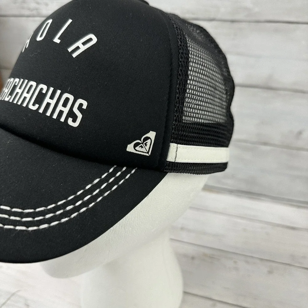 Roxy Women's HOLA BEACHACHAS 2017‎ Trucker Hat Foam w Mesh Snapback Cap